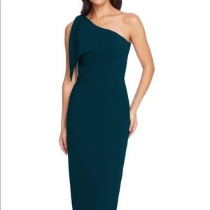 Dress The Population One-Shoulder Midi Dress